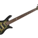Spector NS Dimension 5-String Solid Body Bass Guitar - Wenge/Haunted Moss Matt Finish - NSDM5HAUNT