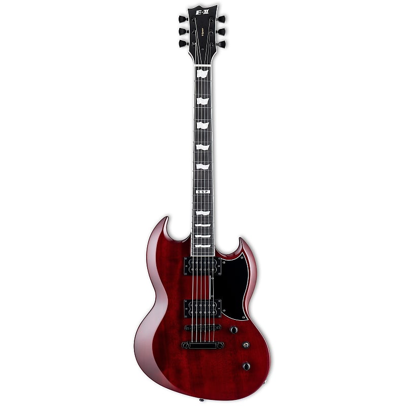ESP E-II Viper Electric Guitar- See Thru Black Cherry image 1