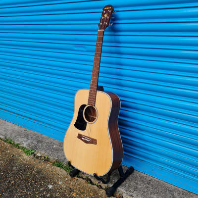 Aria AW130 Solid Top Left Handed Acoustic Guitar image 2