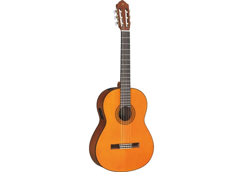 Yamaha CGX102 Classical Acoustic-Electric Guitar Natural image 1