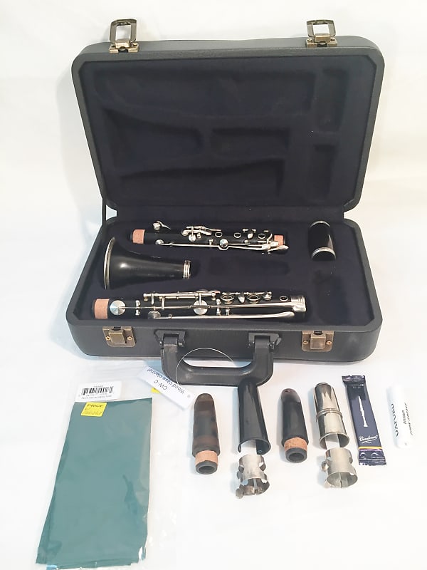 Pourcelle Bb Albert Clarinet High Pitch A454 Restored with Case-Wood Mouthpiece image 1