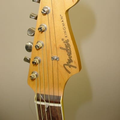 Fender USA Select Kingman V Acoustic Electric Guitar - Sunburst Includes Case image 6