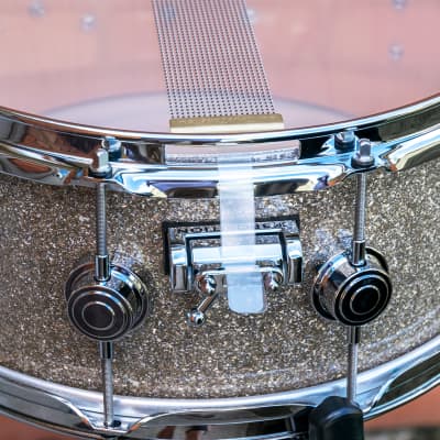 DW Collector's Maple 6x14 "VLT" Snare Drum "Broken Glass" Excellent Condition image 4