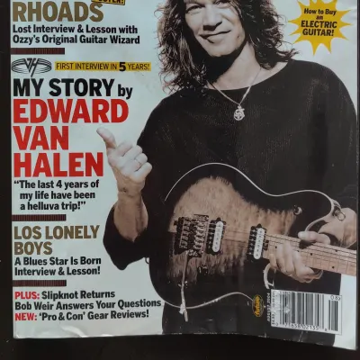 Guitar World Magazine October 2019 Adam Jones (Tool) Exclusive