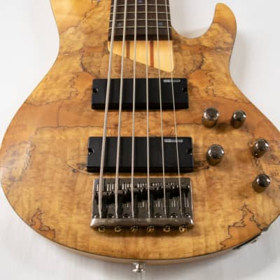 ESP LTD B-206SM 6-String Bass - Spalted Maple image 2