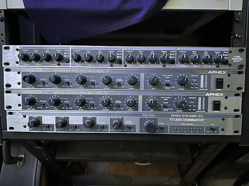 Aphex 105 Logic assisted gate 1992 - Silver/black | Reverb