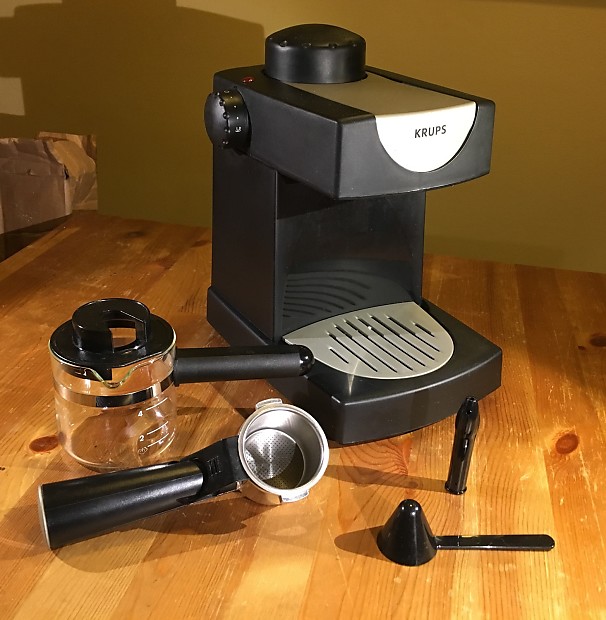 Krups Cup Steam Espresso Maker FND1 with Box and Parts for Studio or  Rehearsal Break Room,