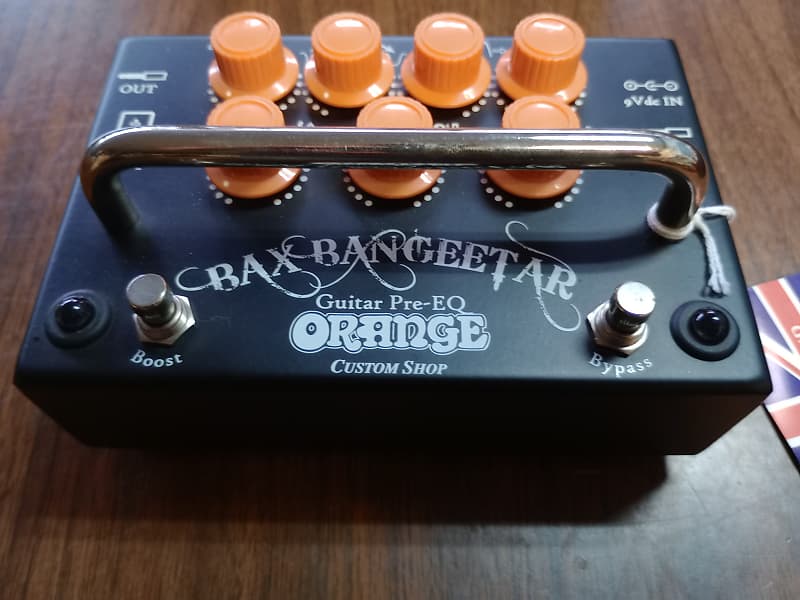 Orange Bax Bangeetar Guitar Pre-EQ Pedal | Reverb