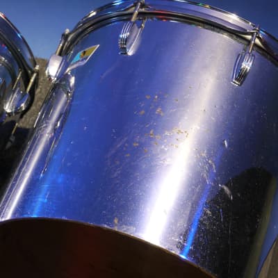 Ludwig Chrome O Wood Concert Toms 13,14,15,16 image 5