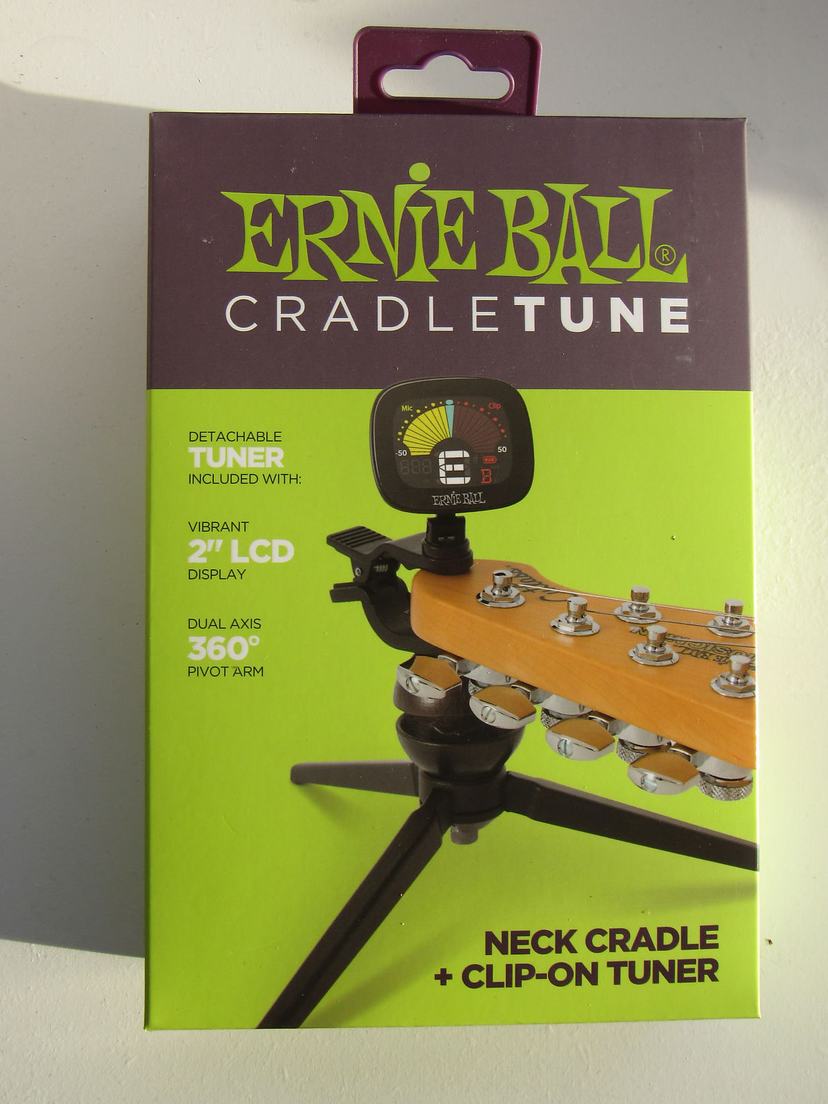 Ernie Ball 4113 Cradletune Guitar Tuner Reverb
