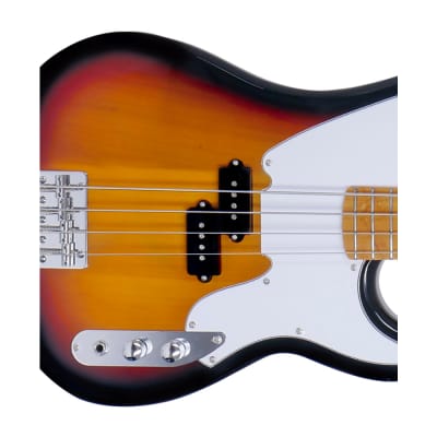 Tagima TW-66 4-String Electric Bass - Sunburst image 2