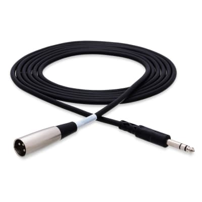 HOSA STX-110M Balanced Interconnect 1/4 in TRS to XLR3M (10 ft) image 4