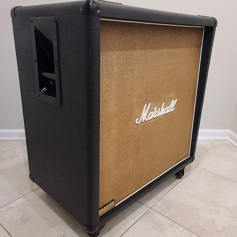 Marshall JCM 800 Bass Series Model 1553 Unloaded No Speakers  Cabinet Vintage 1985 Black image 1