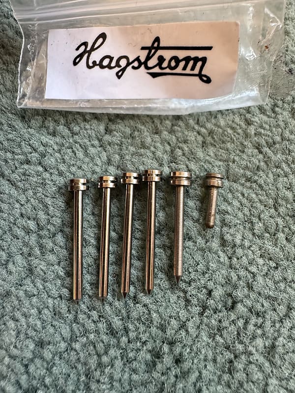 Hagstrom Accordion Bellows nails 6pcs (4 28mm + 1- 23mm, +1 -12mm image 1