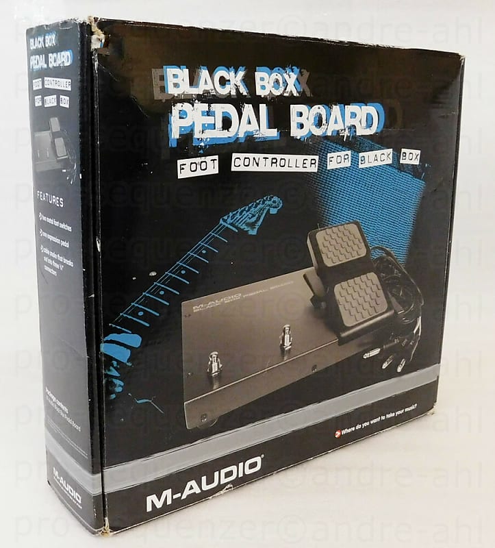 M-Audio Black Box Pedal Board für Black Box Foot Controller + OVP