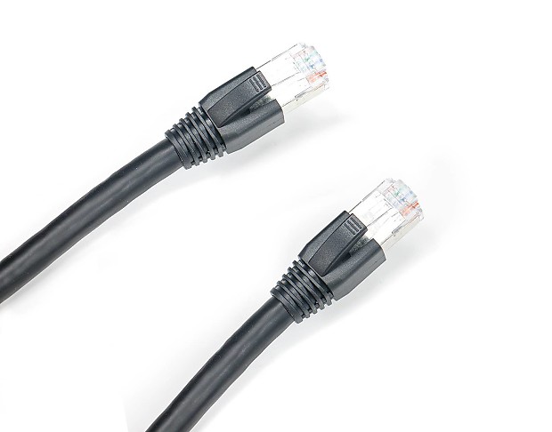 Elite Core Audio SUPERCAT6-S-RR-2 Ultra Durable Shielded Tactical CAT6 Booted RJ45 Terminated Cable - 2' image 1