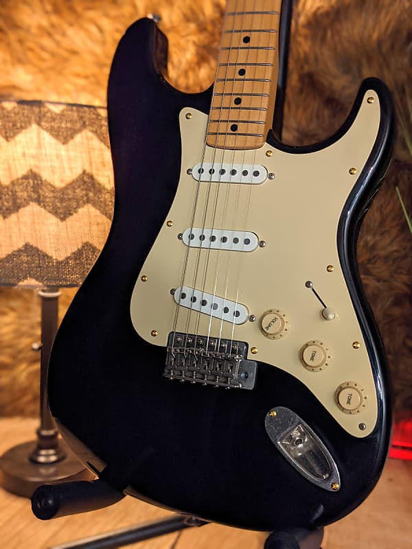 Yamaha SR450S Super Rock'n Roller Stratocaster (Black) Maple
