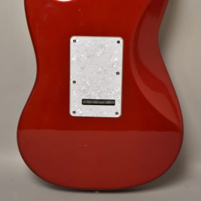 2000 Fender Deluxe Series Cyclone Candy Apple Red MIM w/HSC image 4