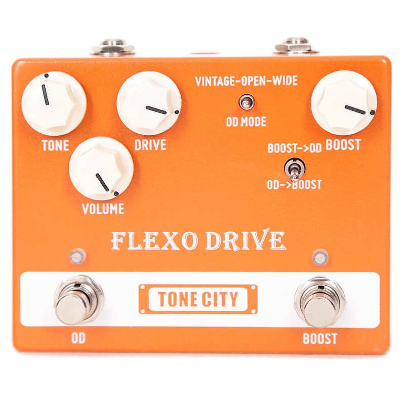 Tone City Flexo Drive Overdrive/Boost TC-T36 Guitar Effect Pedal True Bypass. image 1