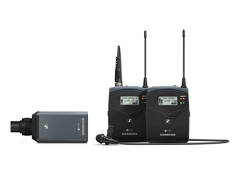 Sennheiser EW 100 ENG G4 Camera-Mount Combo Wireless Microphone System (A1-Band: 470-516 MHz) image 1