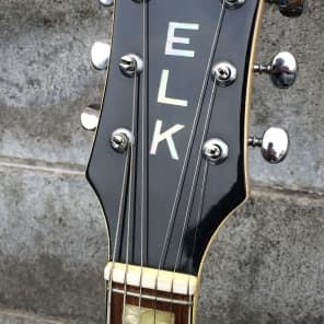 RARE Elk Galaxy 1970 Sunburst Gretsch MIJ Cheaper than Electromatic with bonus vintage mojo! image 7