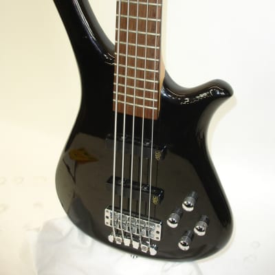 Warwick Rockbass Fortress 5-String Bass Guitar, Black image 3