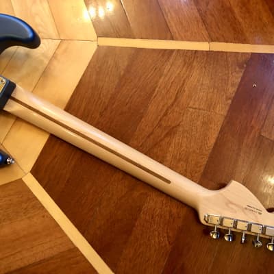 DISPLAY MODEL- Fender American Performer Stratocaster, Satin Lake Placid Blue Maple Neck, w/ Fender padded Gig Bag Case image 20