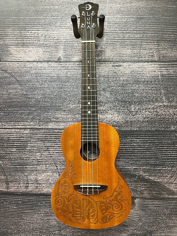 Luna guitars mo 2024 concert ukulele