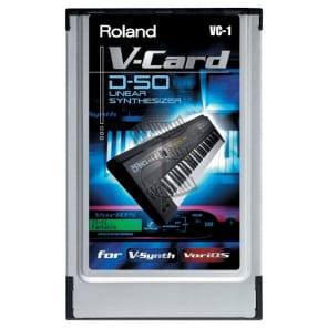 Roland V-Synth VC-1 V-Card (expansion card) D-50 [rare] [Free