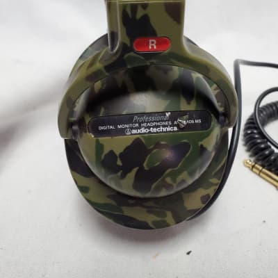 Audio-Technica ATH-PRO5 MS Professional Stereo Monitor Headphones (Camouflage) #590 Used Condition image 5