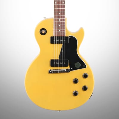Gibson Les Paul Special Electric Guitar (with Case), TV Yellow image 1