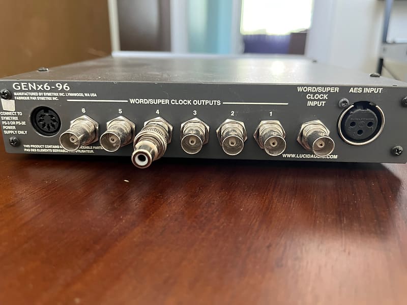 Lucid GENx6-96 Word/Super Clock Generator with power supply