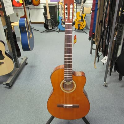 Woodville CWGC39-CE Classical Guitar w/ Pickup image 2