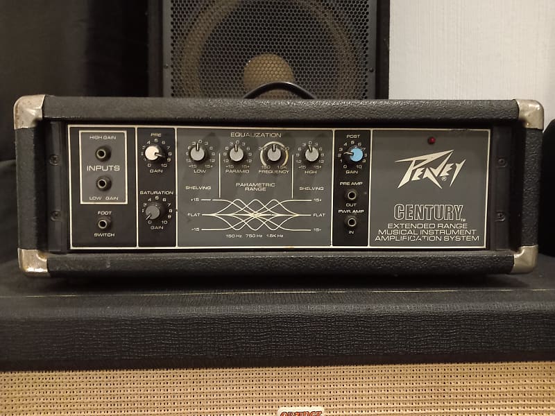 Peavey Century 200H vintage guitar/bass head from 80s Reverb