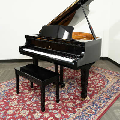 Young Chang TG-150 Baby Grand Piano | Polished Ebony | SN: CG0000794 | Used image 1