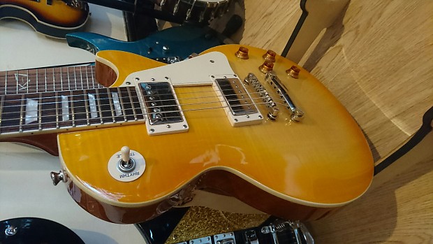 Epiphone les paul standard 50s lemon burst top