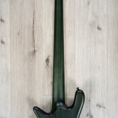 Spector NS Dimension 5 Multi-Scale 5-String Bass, Wenge, Haunted Moss Matte image 5