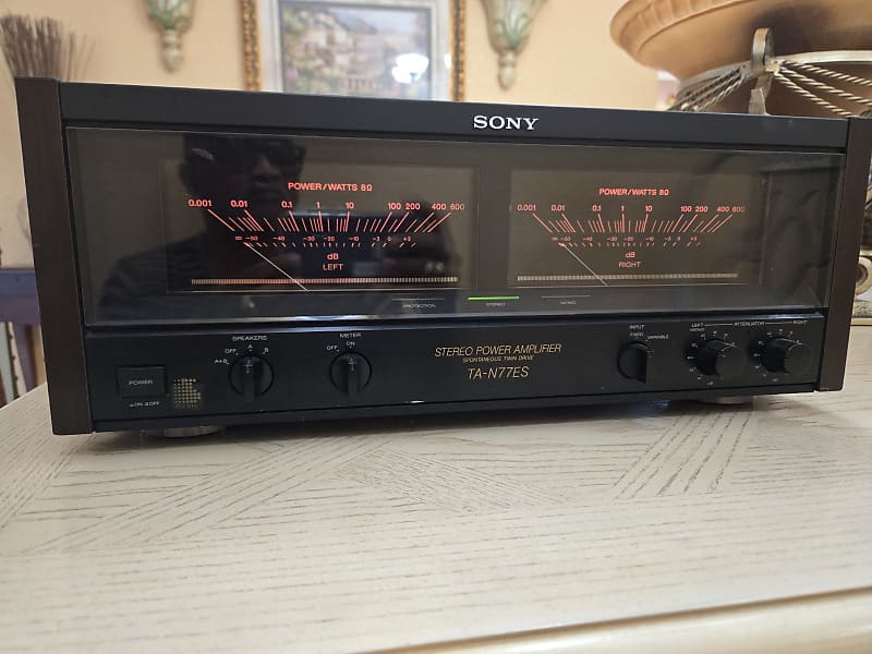 Sony TA-N77ES LATE 80&#039;S - BLACK  			