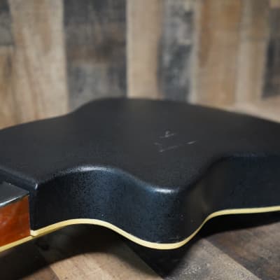 Galveston WOB-500BK Black Acoustic Electric Guitar Plastic Back | Needs Work | See Description | image 17
