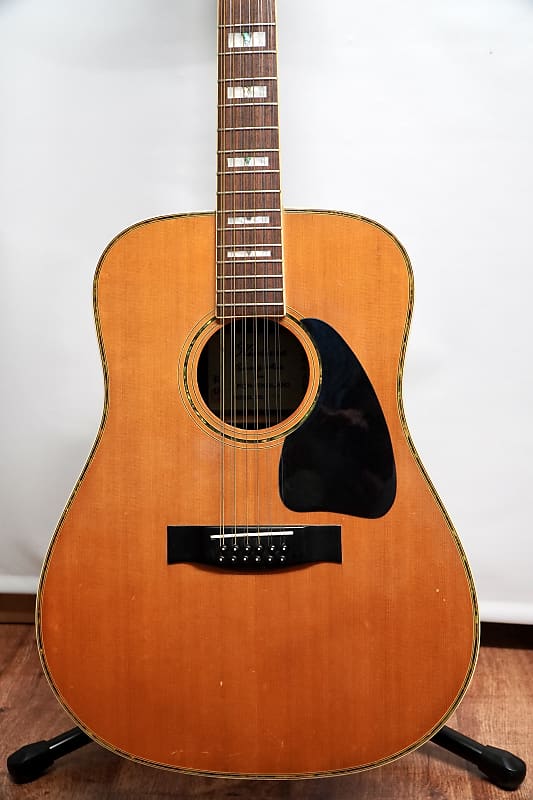 Kimbara 12 String Acoustic Guitar - natural image 1
