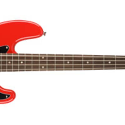 Squier Affinity PJ Bass Indian Laurel Race Red image 1
