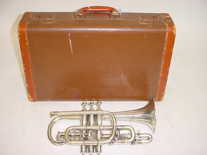Vintage JW York & Sons Monarch Cornet image 1