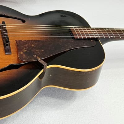 1958 Gibson L-48 Sunburst Archtop Vintage Acoustic Guitar image 4