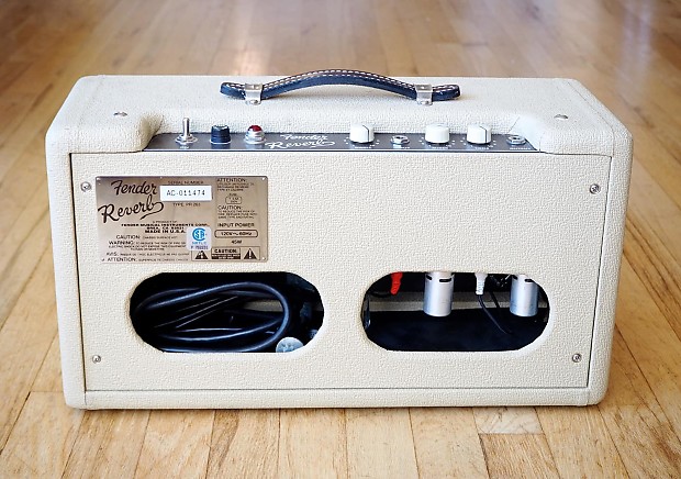 Fender '63 Tube Reverb Unit Tank Brownface Reissue 6G15 USA