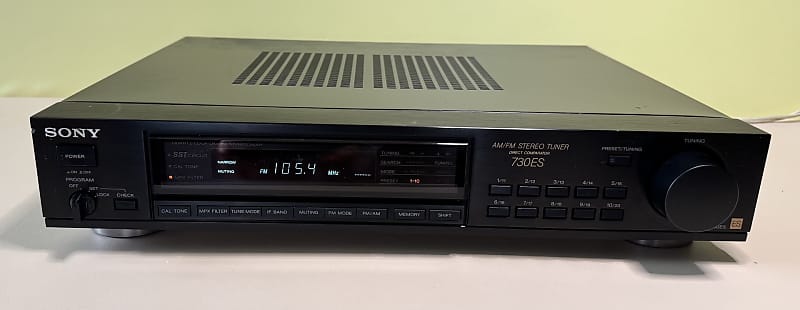 Sony ST-S730ES AM/FM Stereo Tuner  			