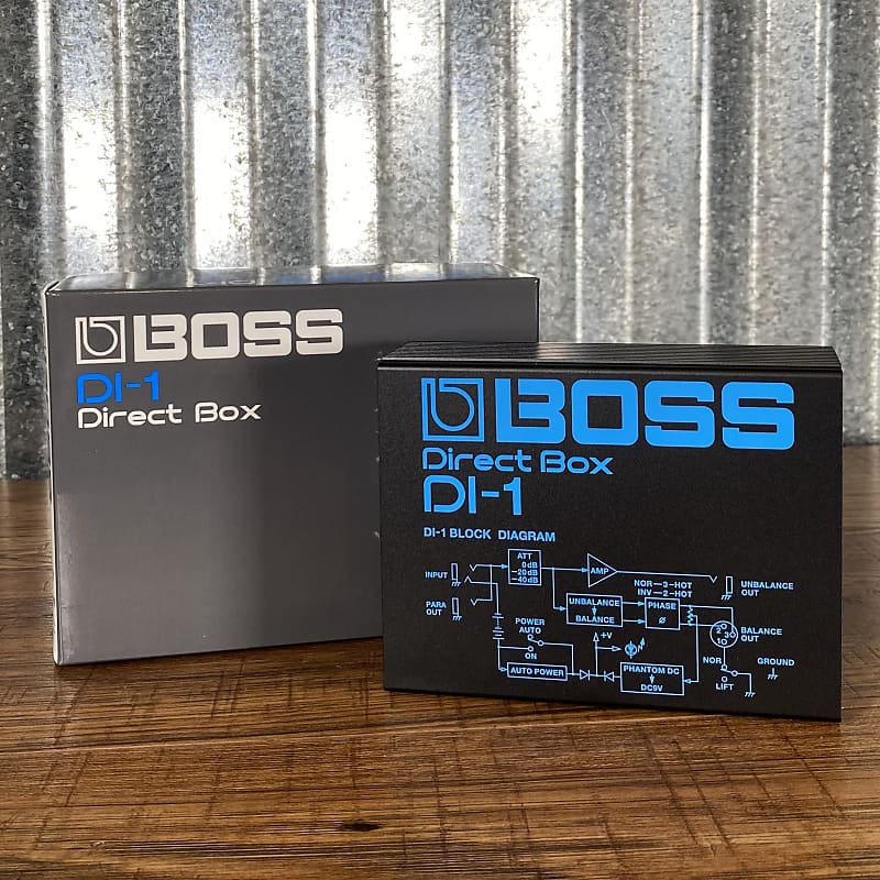 Boss DI-1 Direct Box Guitar & Bass Effect Pedal | Reverb