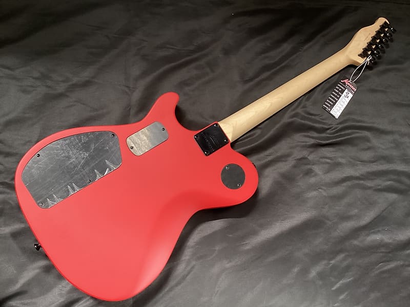 Manson Guitar Works MA-EV Satin Fire Red【Sale】 | Reverb