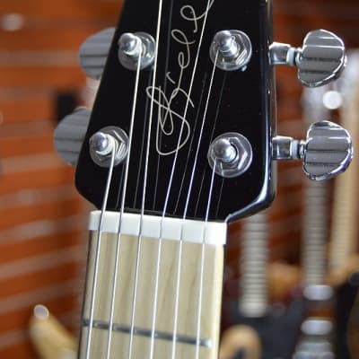 G-Sharp OF-1 Travel Guitar, Three Tone Sunburst (g# tuning, comes w/ gig bag) image 4