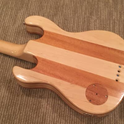 Custom Semi-Hollowbody Bass by Yerby Guitars image 5