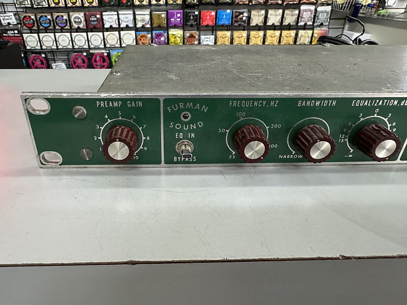 Furman PQ-3 Parametric Equalizer EQ 1977 - Green